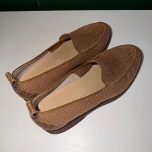 Rothy’s “The Lug Loafer” - Teak Herringbone, size 9.5